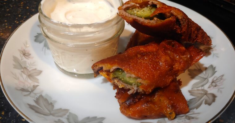 Animal-Based Viral Cheese Fried Pickles